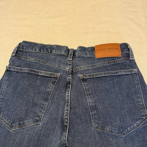 Women's Lucky Brand High Rise Straight Brigette Denim Jeans - Size 10 / 30 - Picture 4 of 6